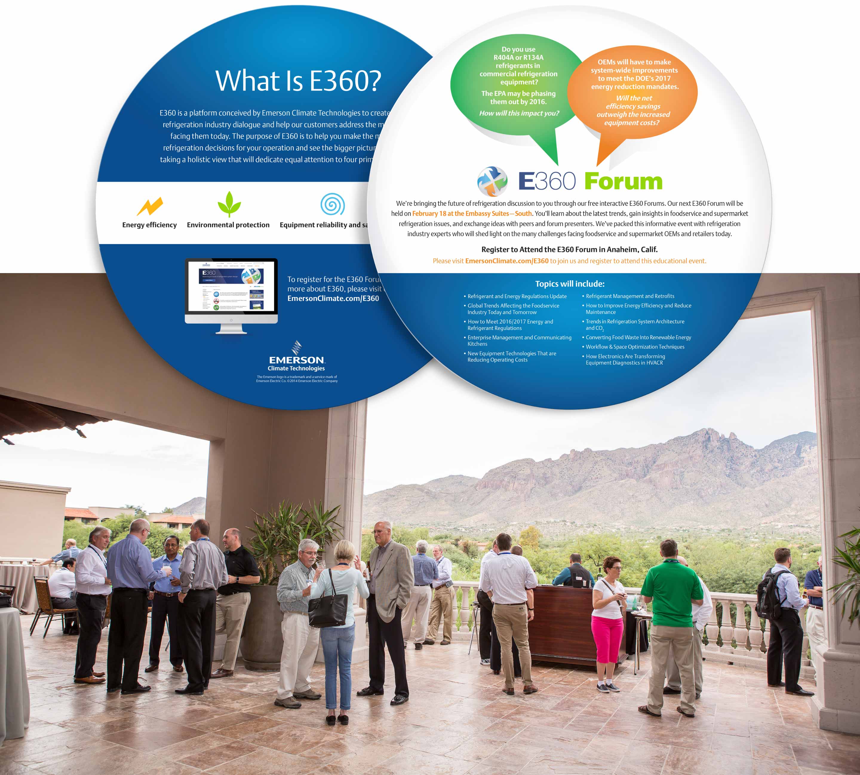 Emerson e360 mailer and group